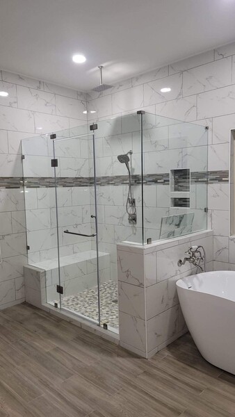 Frameless Shower Door Installation Services in Alief, TX (1)