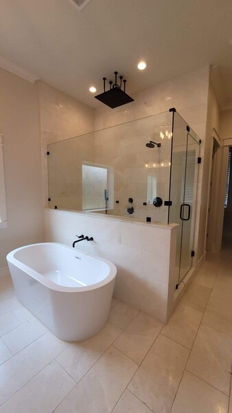 Frameless Shower Door Installation Services in Meyerland, Houston, TX (1)